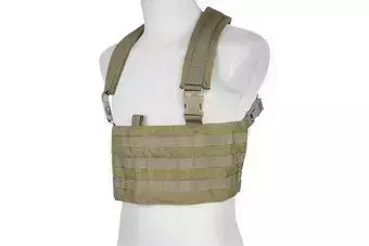 MOLLE Base Chest Rig Tactical Vest - Khaki